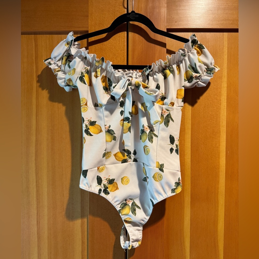 lemon bodysuit